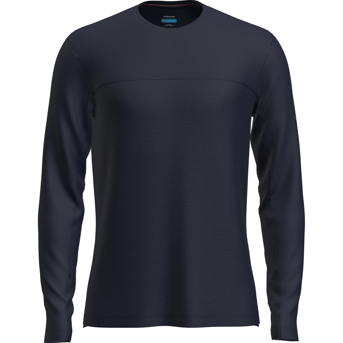 Merino 125 Cool-Lite Sphere Colour Block Herren Longsleeve Dunkelblau_IB0L4 | S
