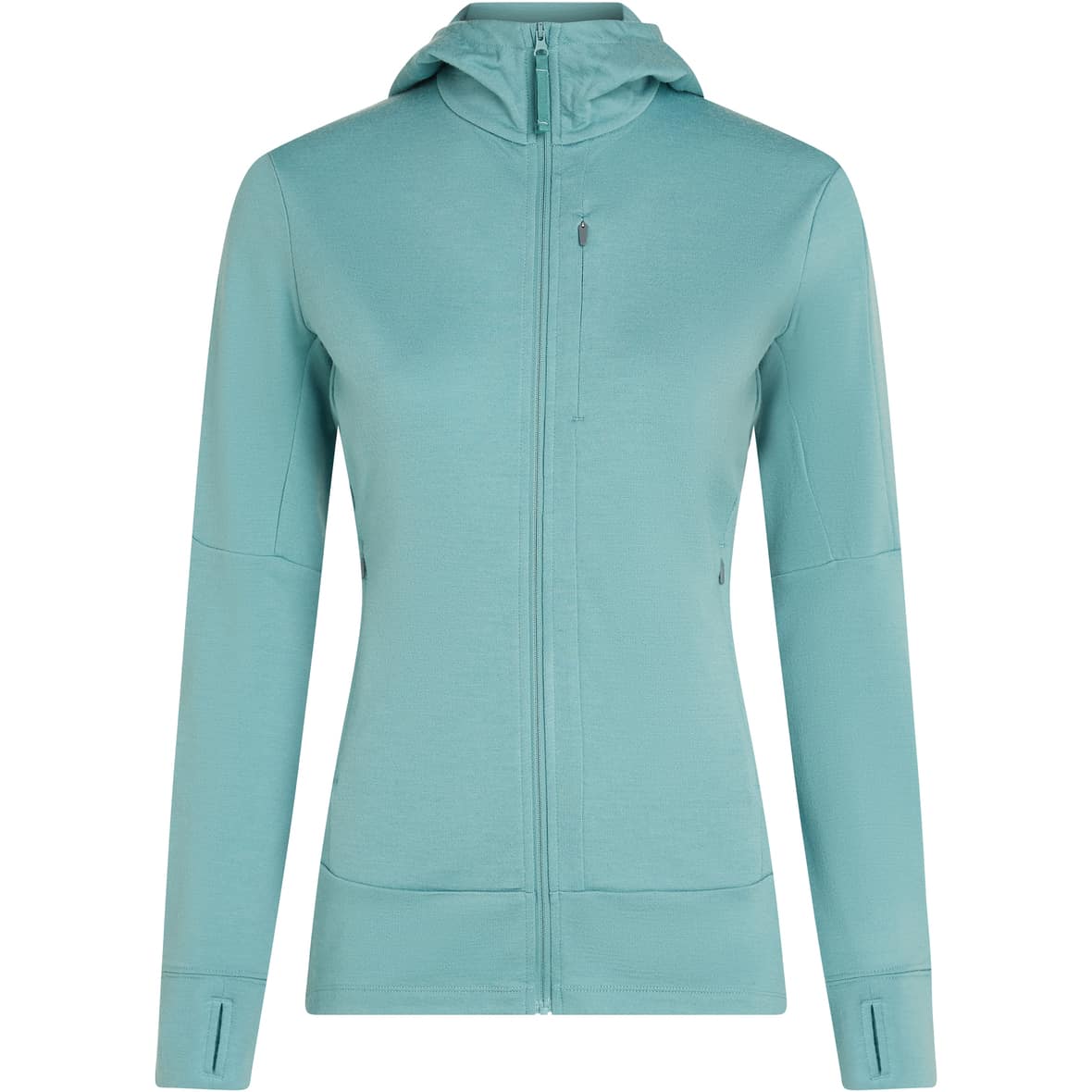 260 Quantum Damen Hoodie Türkis_IB451 | L