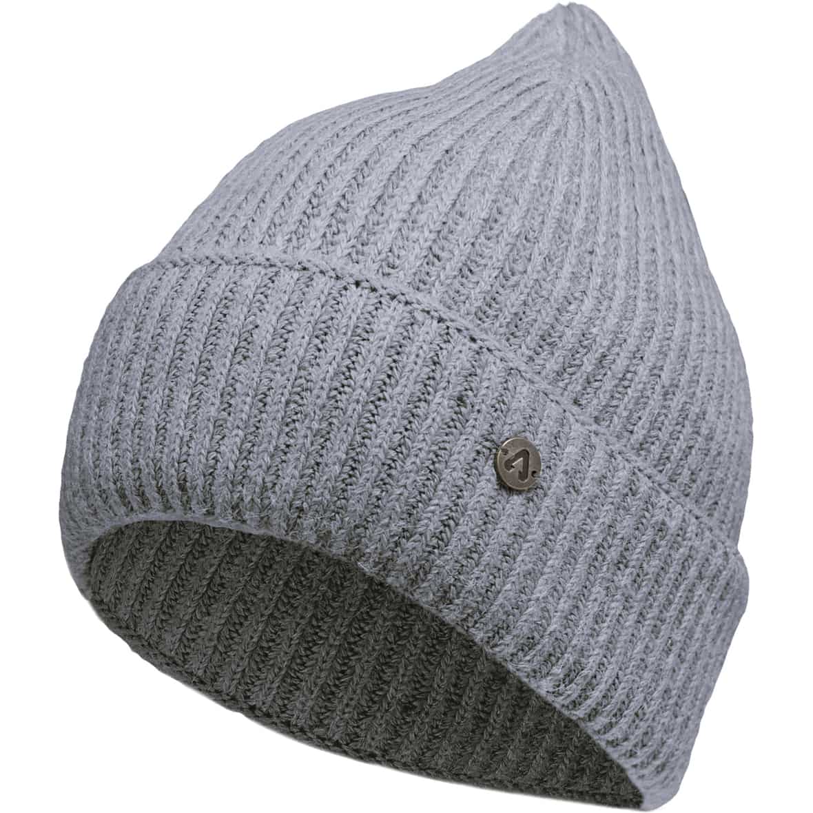 Kenja Alpaca Mütze Hellgrau_002__GREY MELANGE | one size