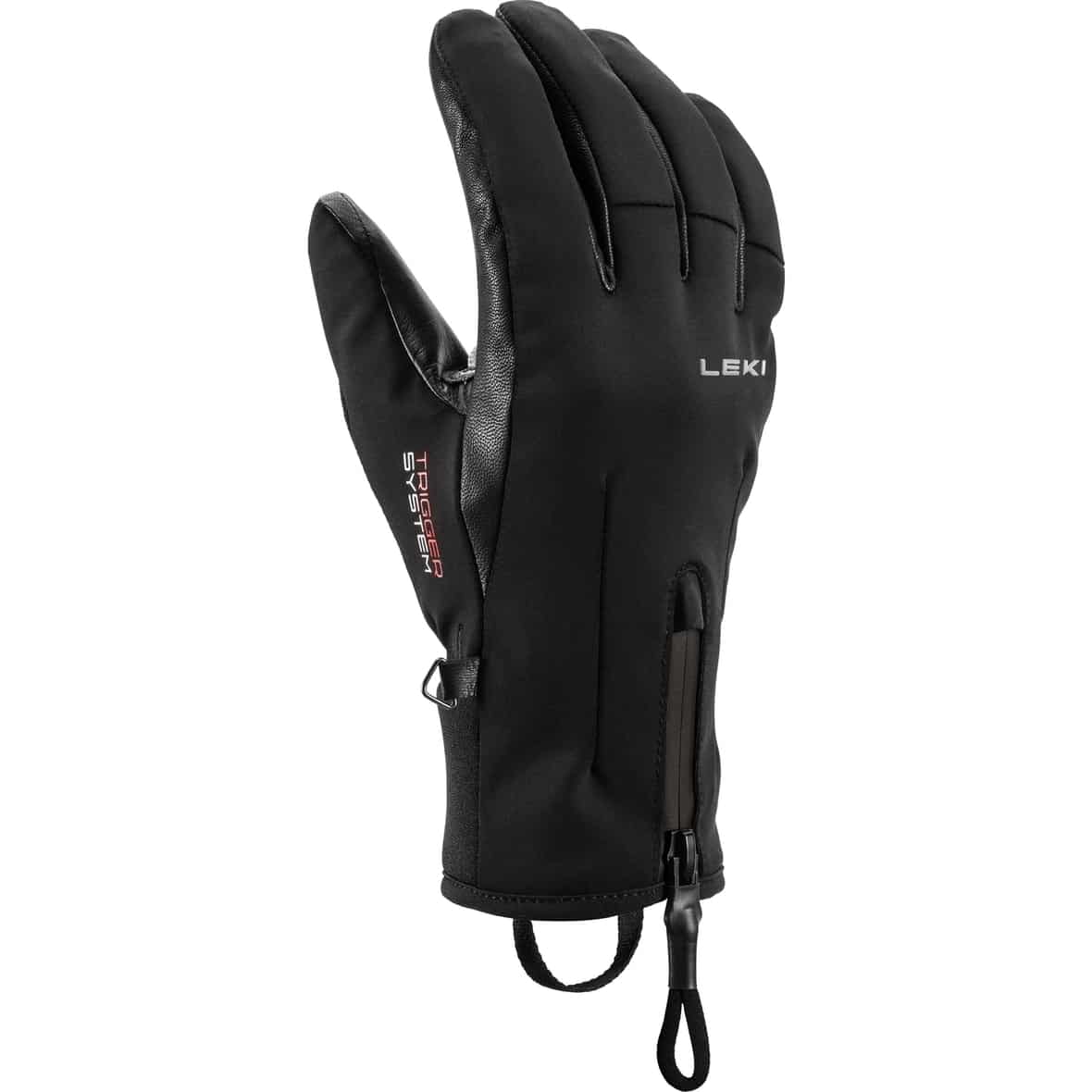 LEKI Ebony 3D PRL Trigger Gloves Damen (Schwarz 6) Skibekleidung