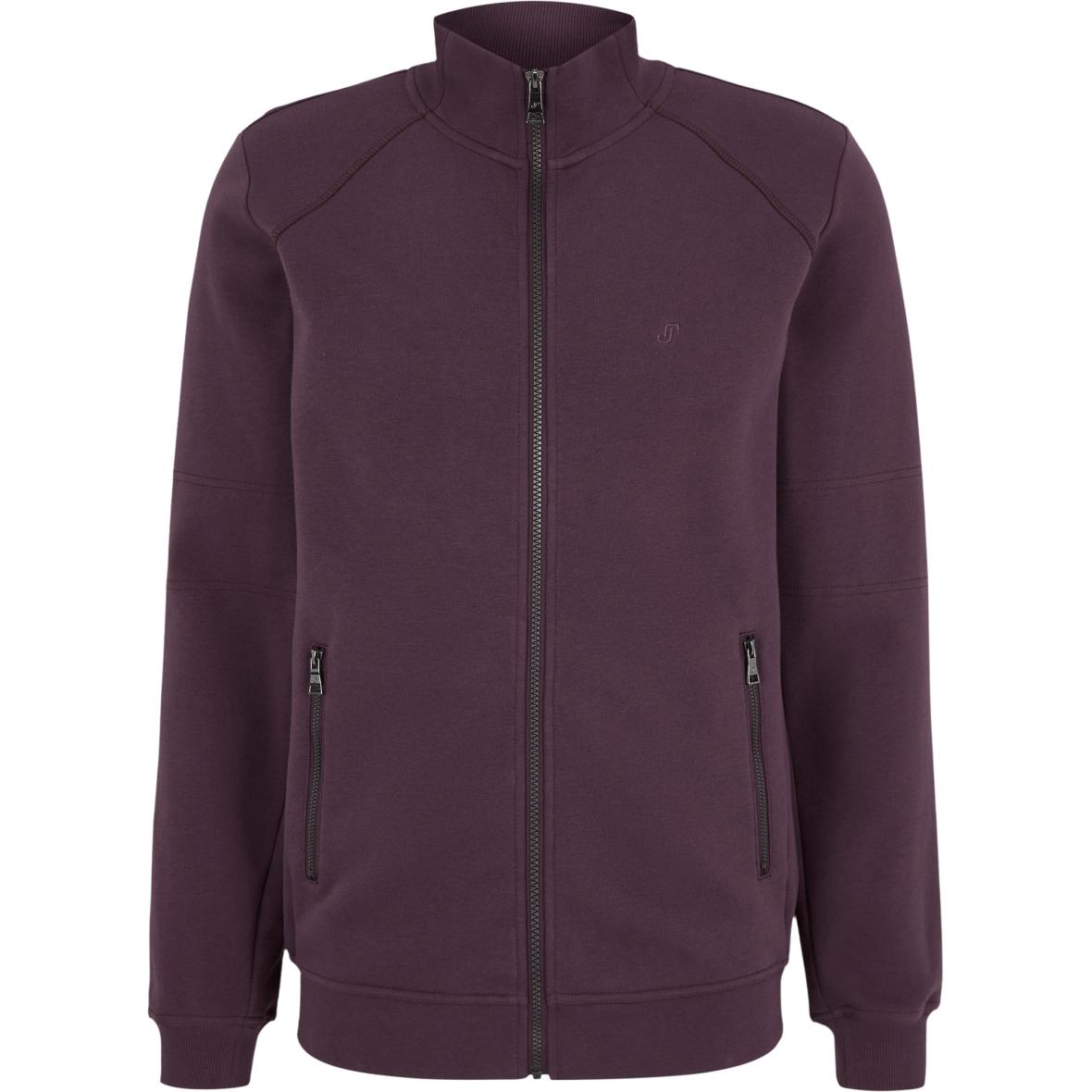 Joy Raphael Herren Sweatjacke ( Dunkelrot 48)