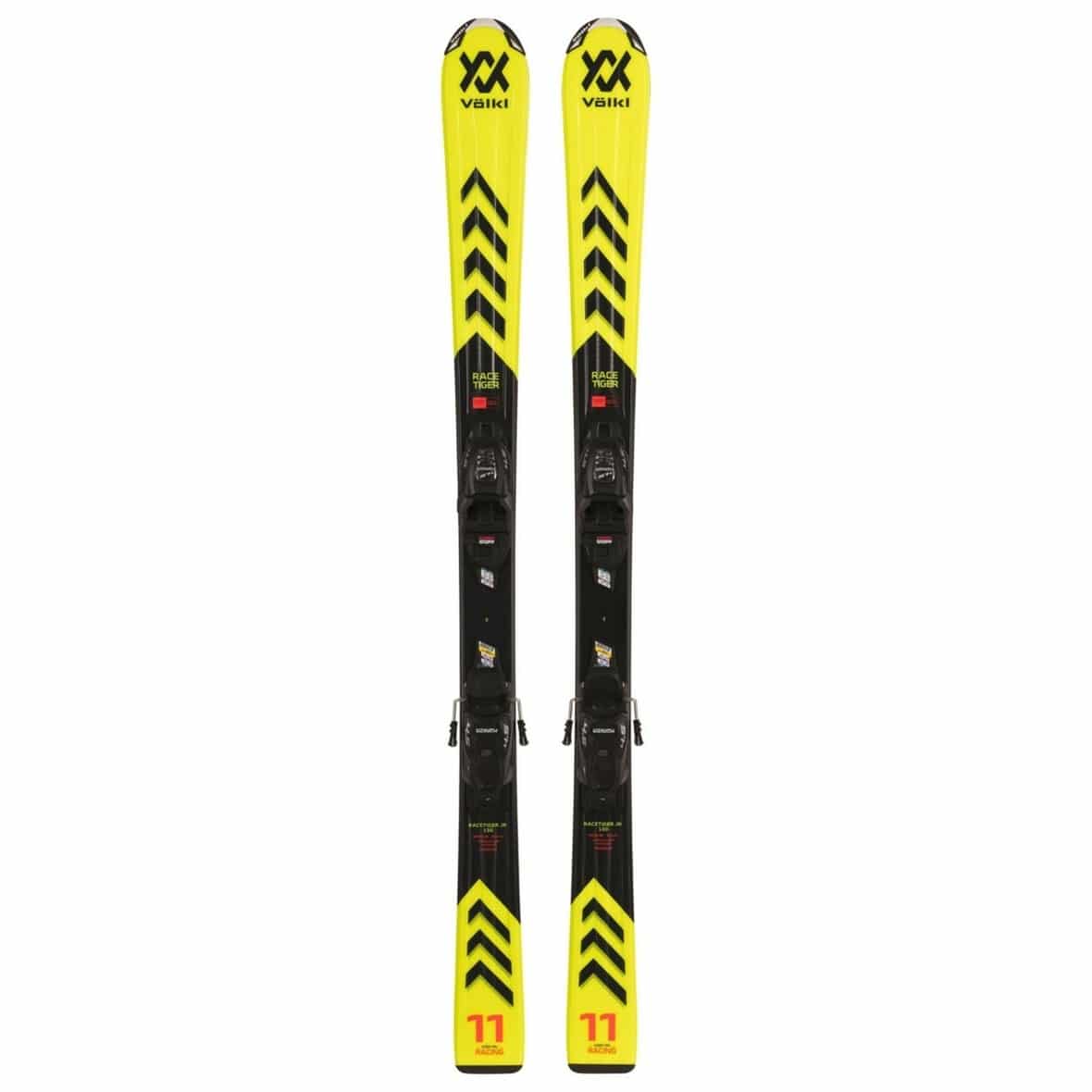 Völkl Kinder RACETIGER JR YELLOW + 4.5 VMOT BLK 24/25 (Neutral 90) Kinderski