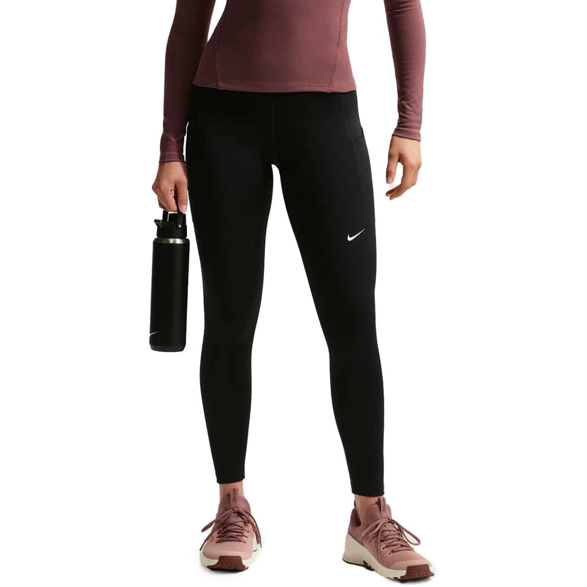 Dri-Fit One 7/8 Damen Leggings Schwarz_011__BLACK/WHITE | XS
