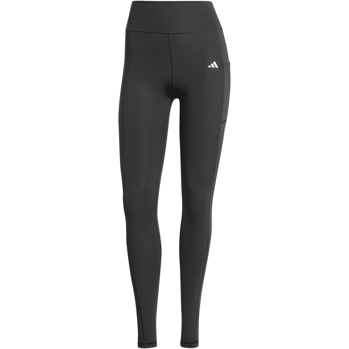 Optime Full-Length Damen Leggings Schwarz_000__BLACK | XS