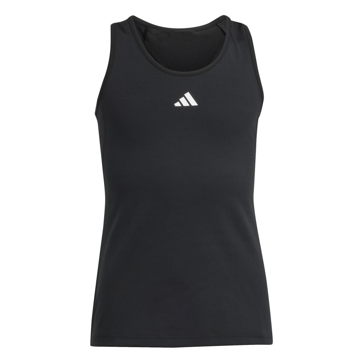 Techfit Kinder Tanktop Weiß_000__BLACK/WHITE | 116