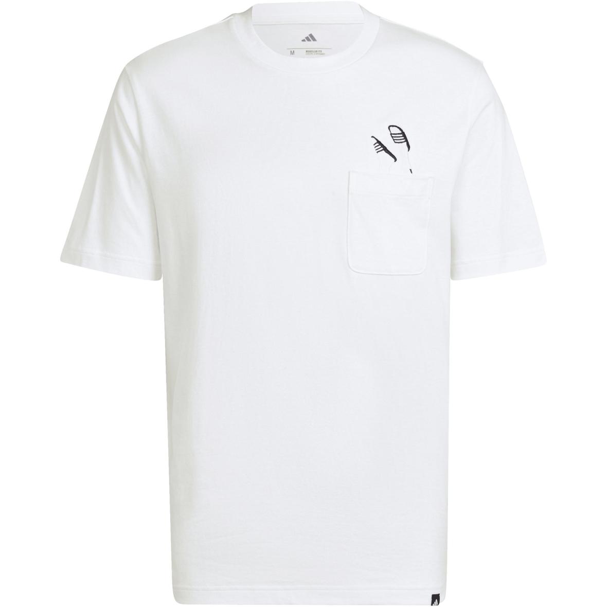 Lounge Slides Graphic Pocket  Herren T-Shirt Weiß_000__WHITE | XL