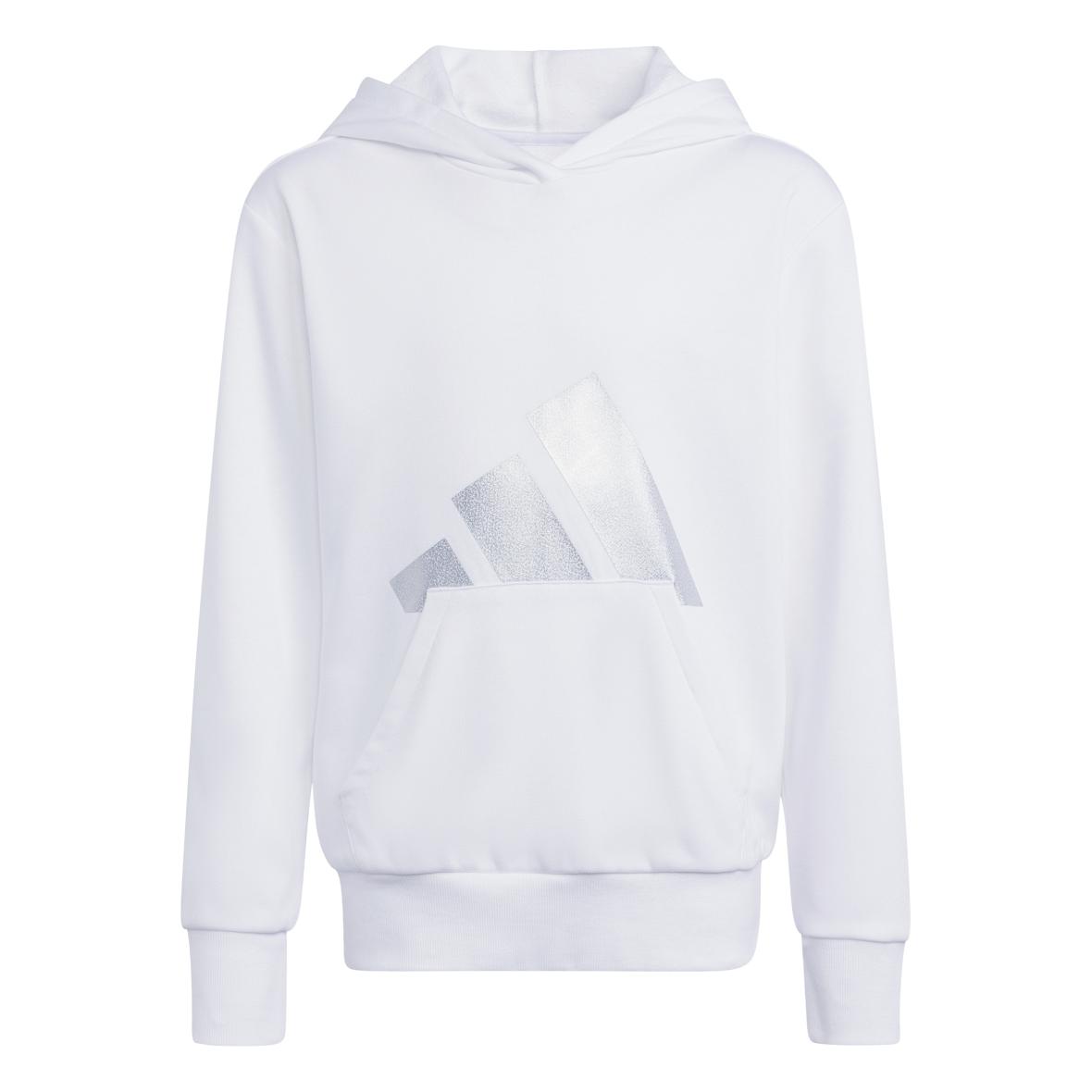 adidas Kinder JG GLAM HD (Weiß 128 Größe)