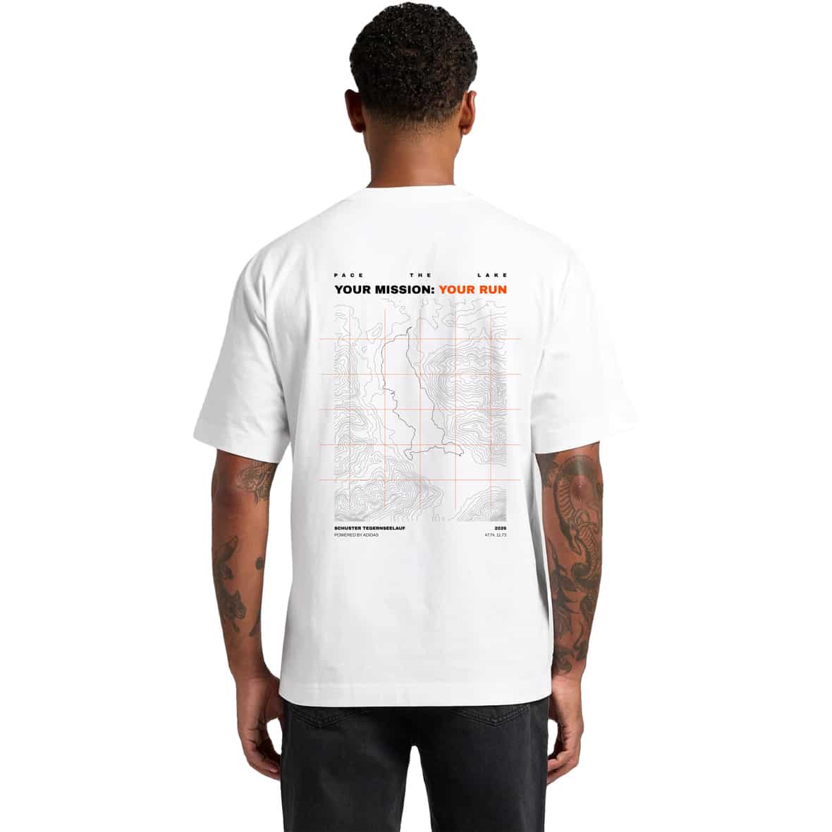 Schuster Tegernseelauf 2026 T-Shirt Weiß_000__WHITE/BLACK | XS