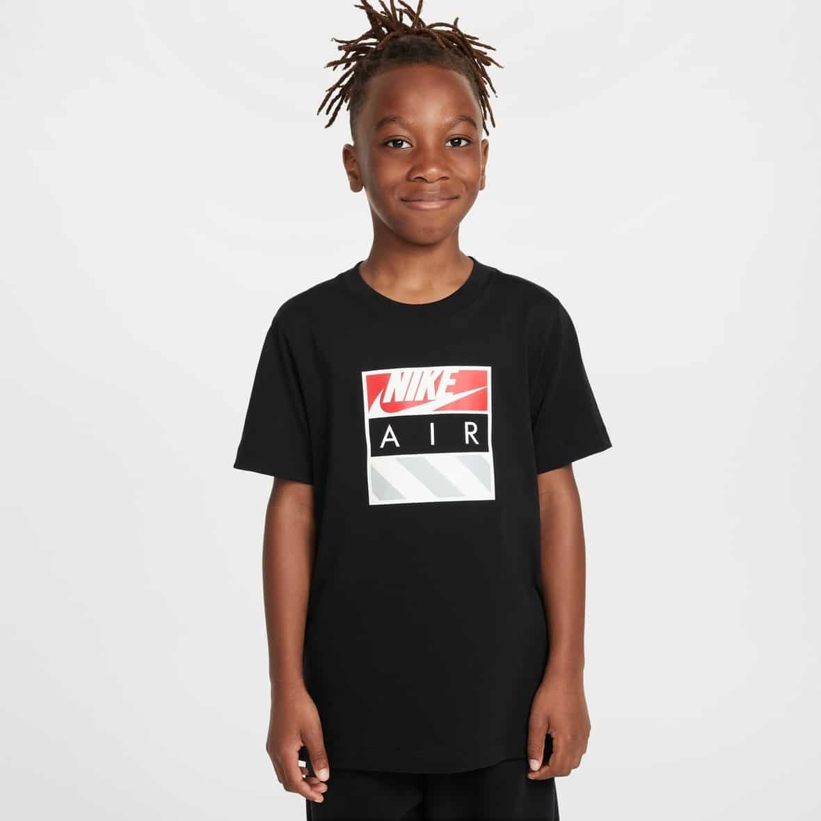 HQ4419 Nike Air Big Kids' T-Shirt Schwarz_010__BLACK | S