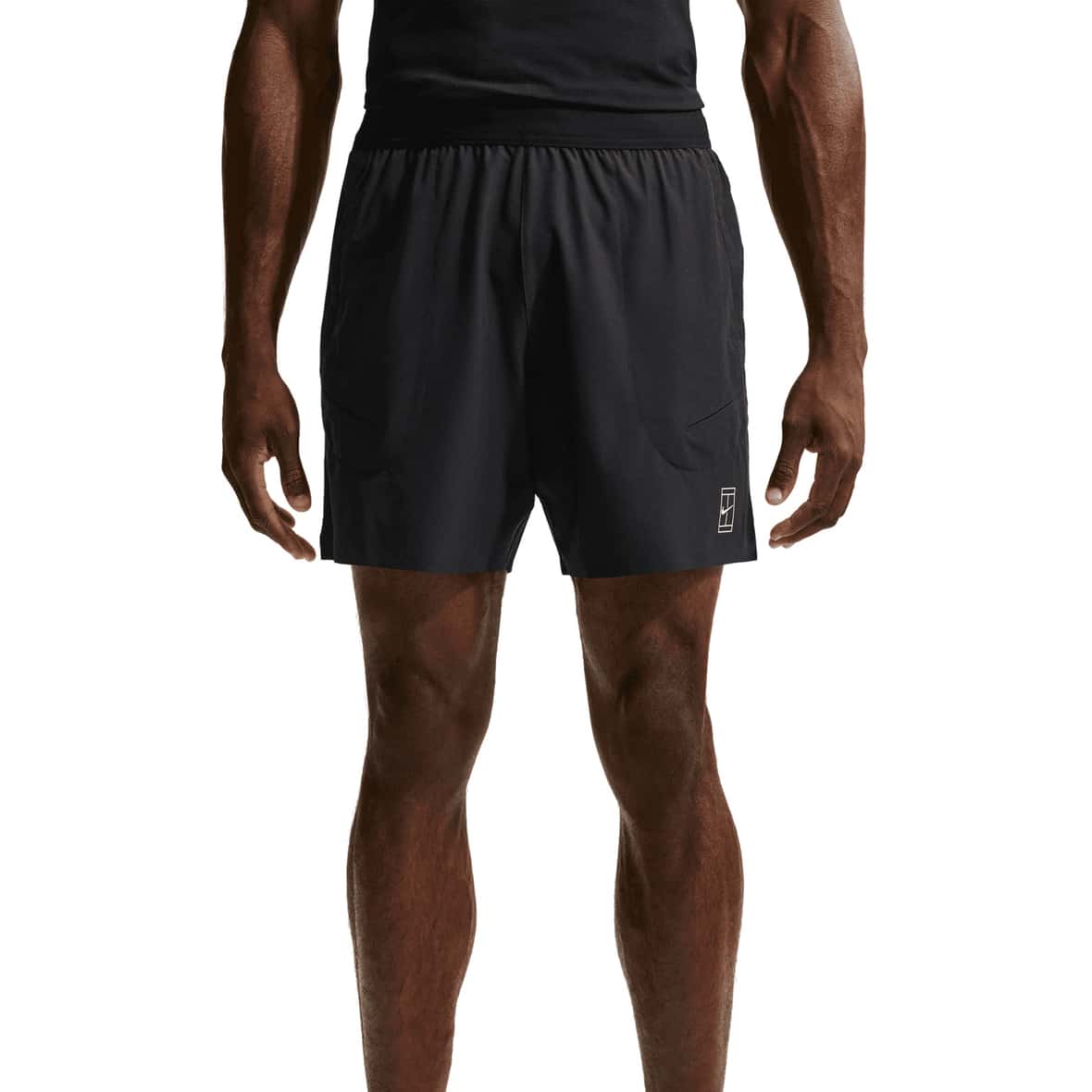 Court Dri-Fit Advantage  Herren Shorts Schwarz_010__BLACK/WHITE | S