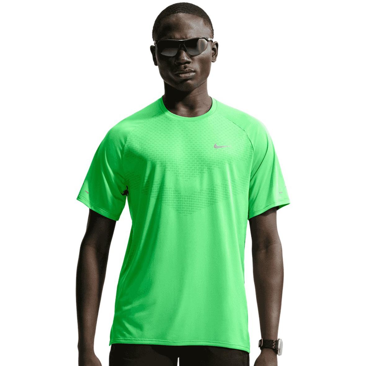 Dri-Fit ADV Stride Herren Laufshirt Grün_329__GREEN SPARK/REFLECTIVE SILV | M