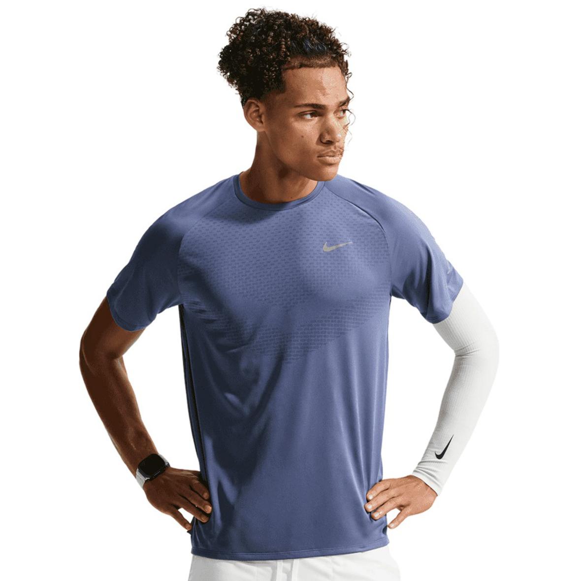 Dri-Fit ADV Stride Herren Laufshirt Blau_491__DIFFUSED BLUE/REFLECTIVE SILV | XL
