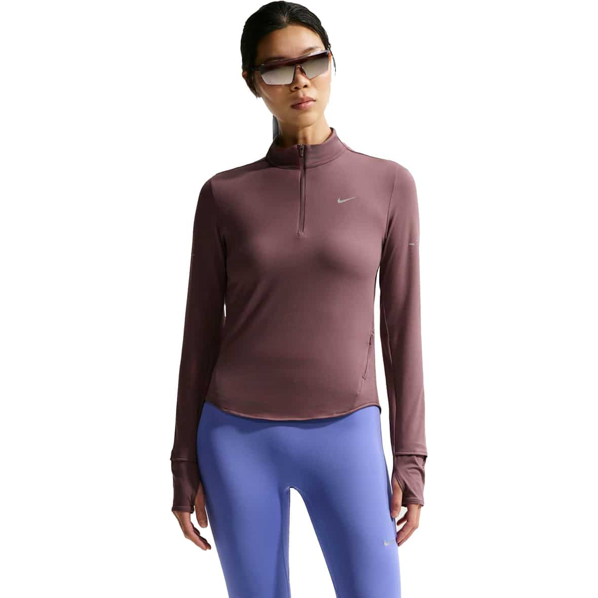 Swift Dri-Fit Half-Zip  Damen Laufshirt Flieder_502__TATTOO/REFLECTIVE SILV | S
