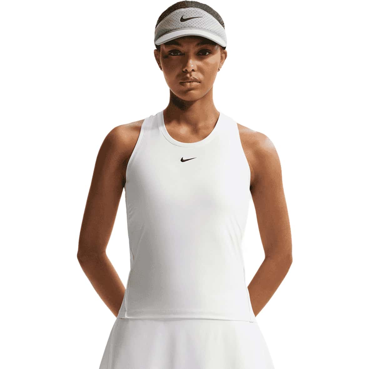 Dri-Fit Victory  Damen Tanktop Weiß_100__WHITE/BLACK | S