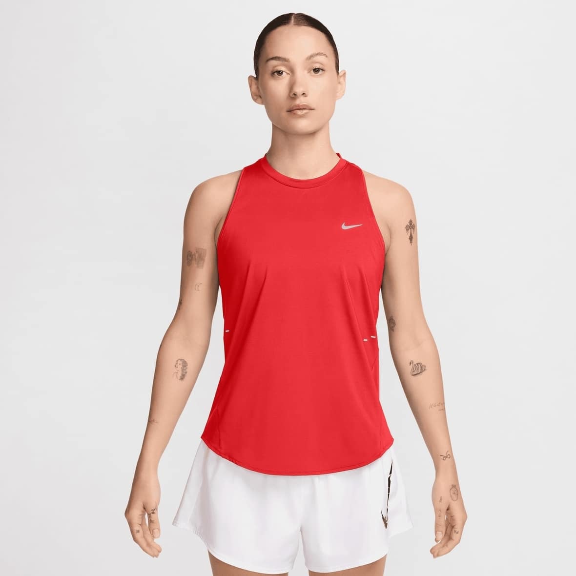 Swift Dri-Fit  Damen Laufshirt Hellrot_696__LT CRIMSON/REFLECTIVE SILV | XL