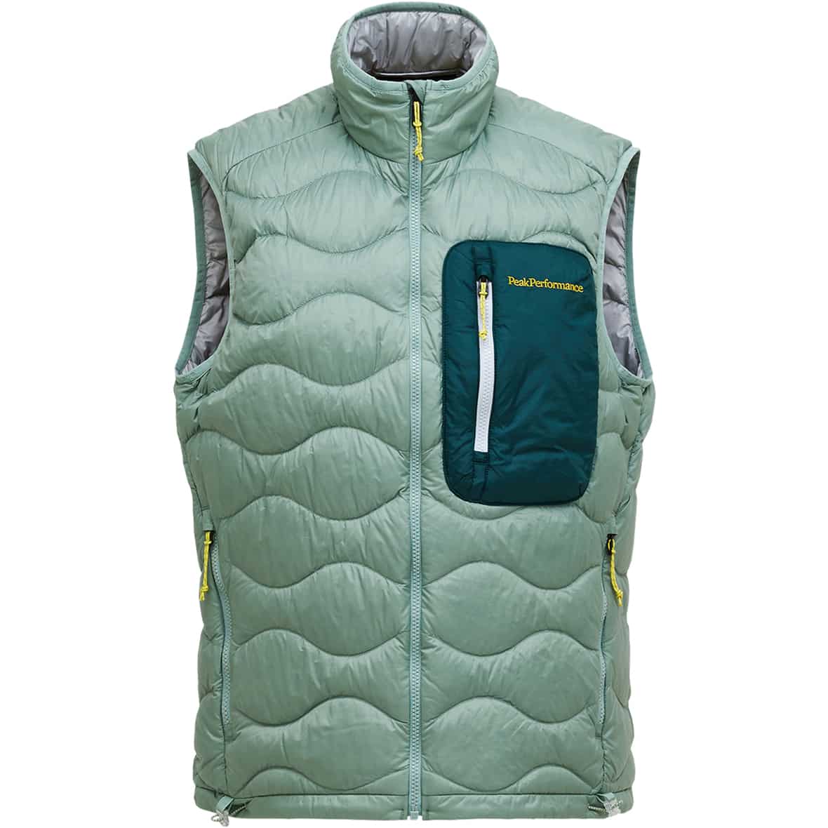 Helium Utility Herren Daunenweste Grün_070 | L