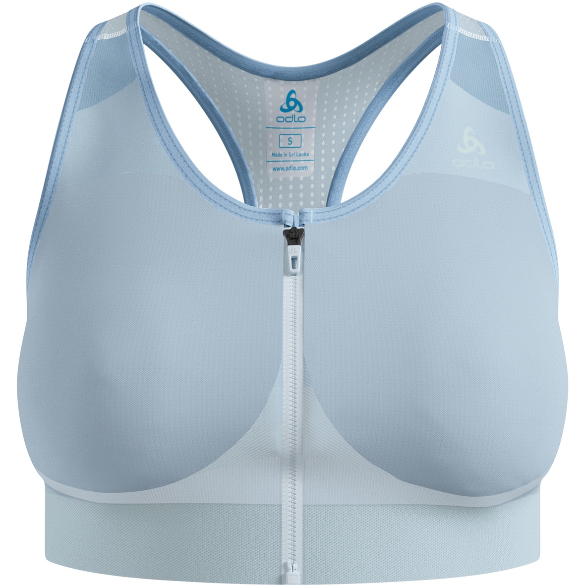 Seamless High Support Damen Sport-BH Hellblau_21814 | L