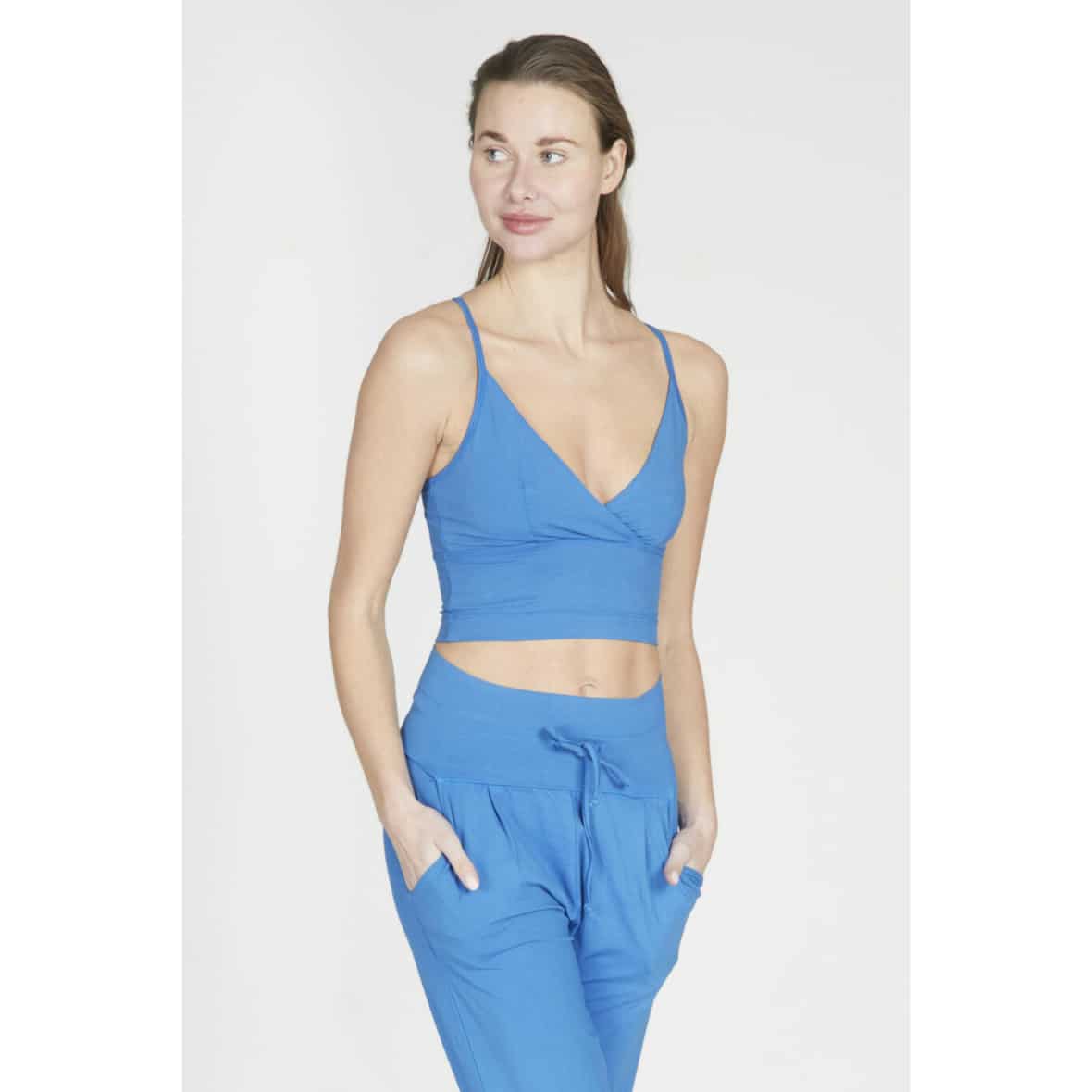 Love Crop Top Kornblau_SEA | M