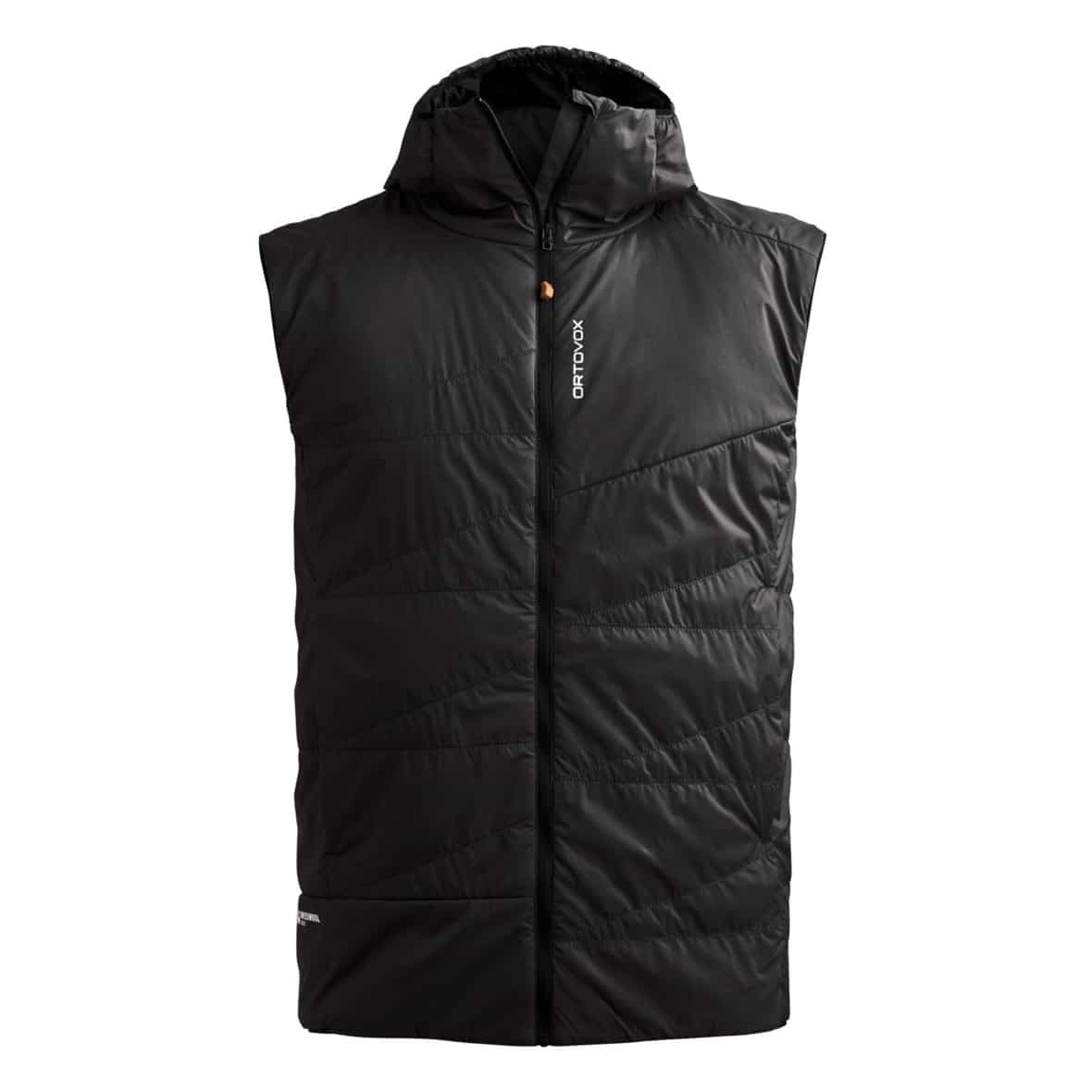 Swisswool Piz Duan  Herren Isolationsweste Schwarz_90201 | S