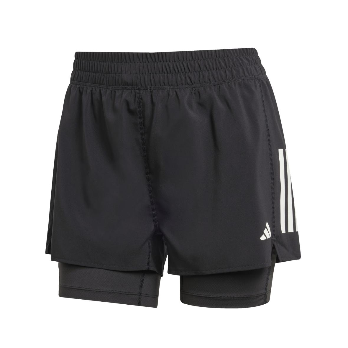 Own The Run B Shorts 2in1 W Schwarz_000__BLACK | L
