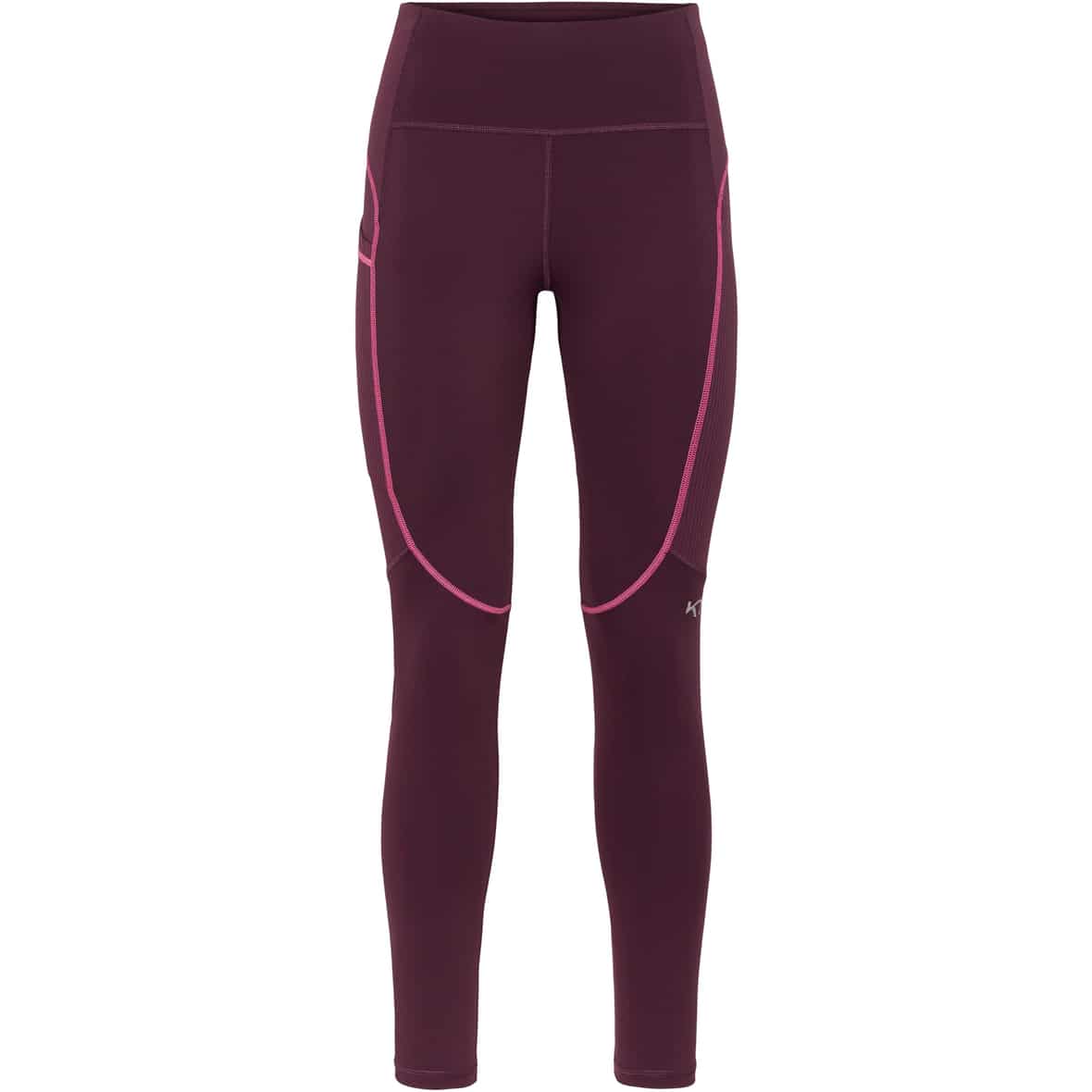Linnea  Damen Lauftights Dunkelrot_WINE | XS