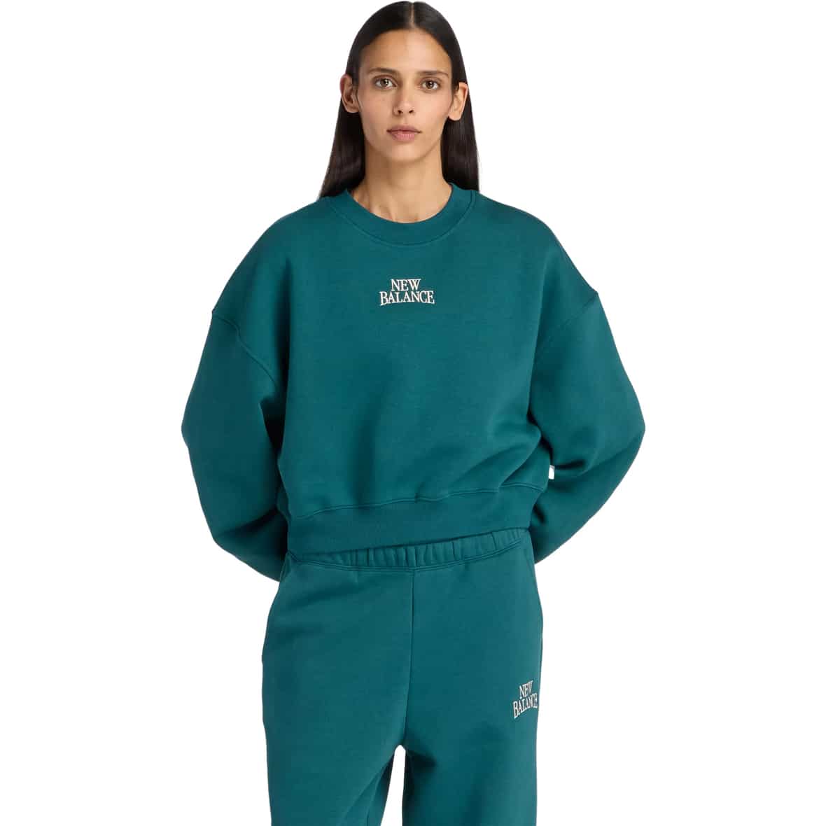 Sleek Pocket High Rise Damen Lauftights Dunkelgrün_AAV | L