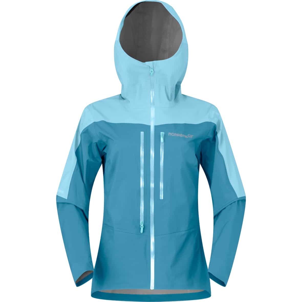 Falketind Dri¹  Damen Hardshelljacke Türkis_6650 | XS