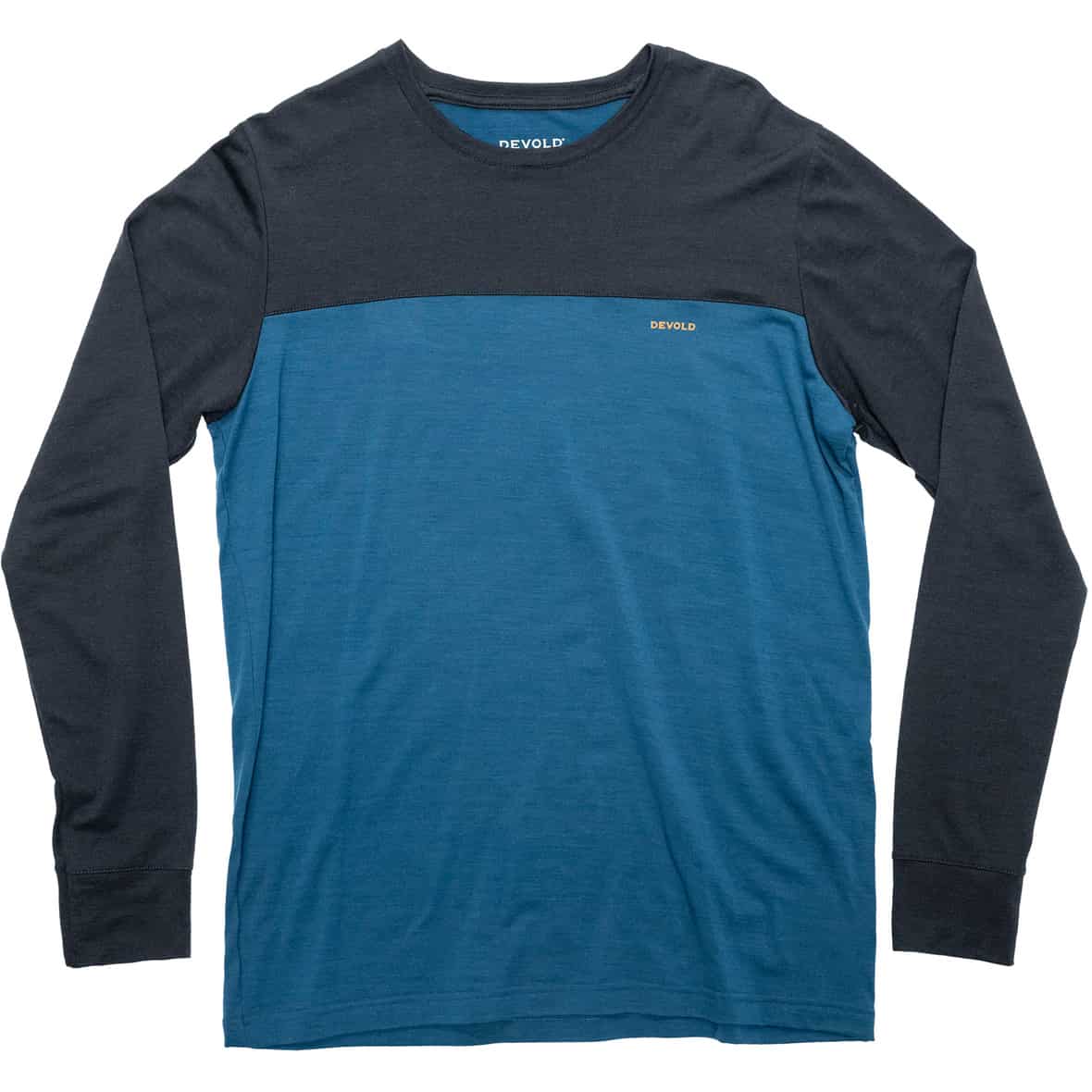 Devold of Norway Classic Linear LS Merino 150 M Herren Funktionsshirt (Blau XL Größe) Funktionsshirts