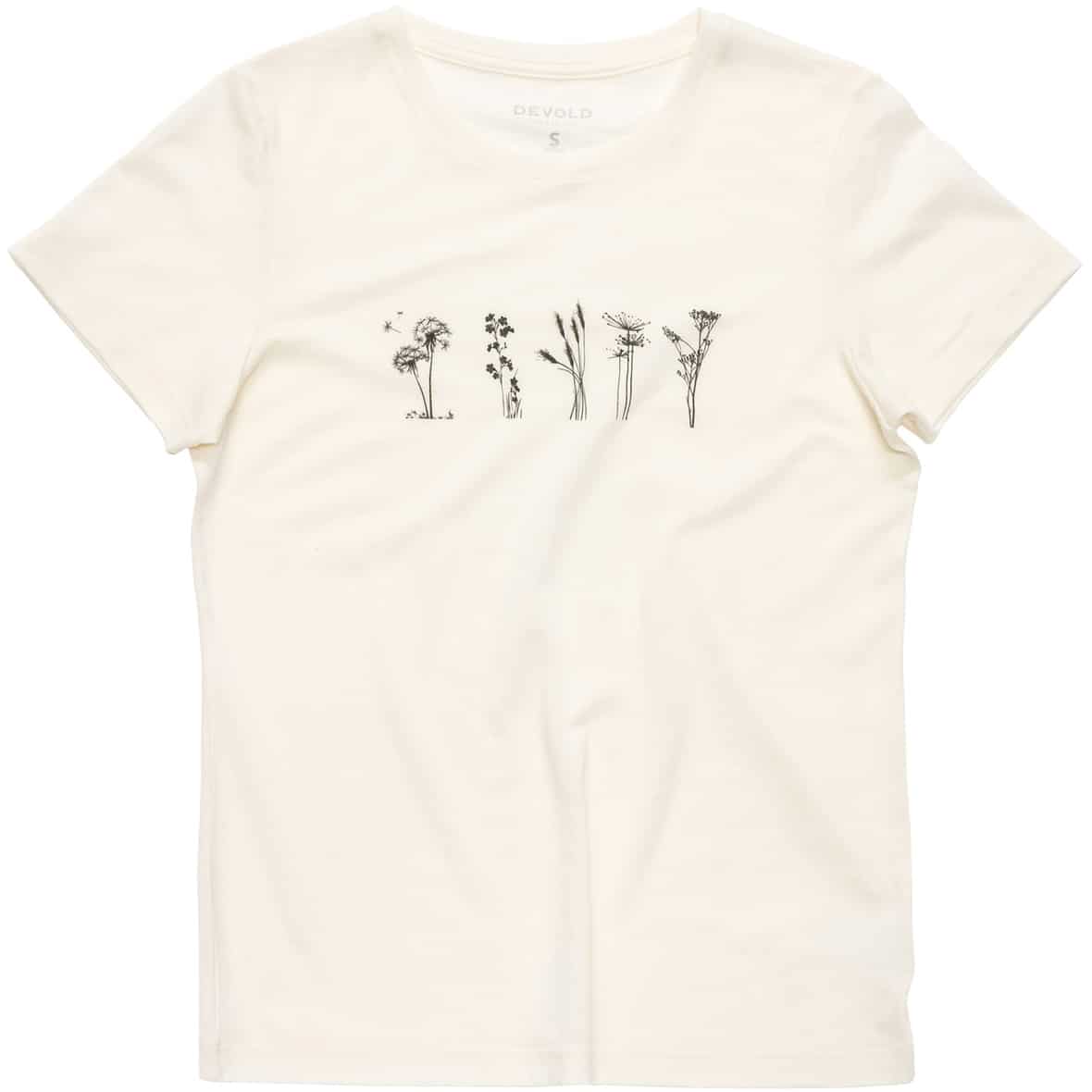 Classic Flowers Tee Merino 150 W Damen Funktionsshirt