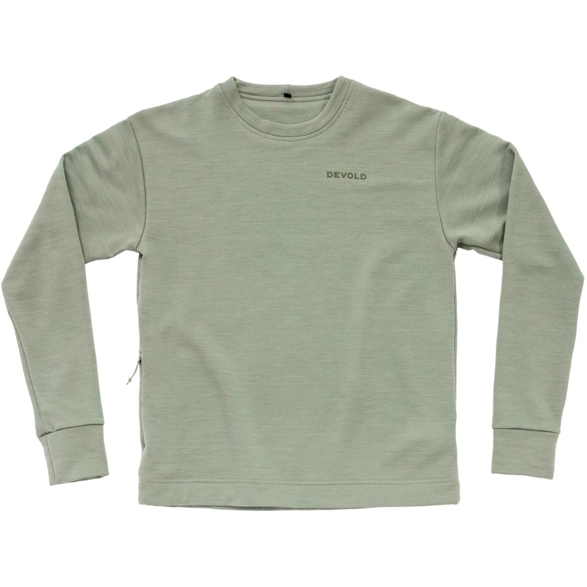 Everyday Crew Merino 210 Damen Sweatshirt Grau_402A__FOG | S