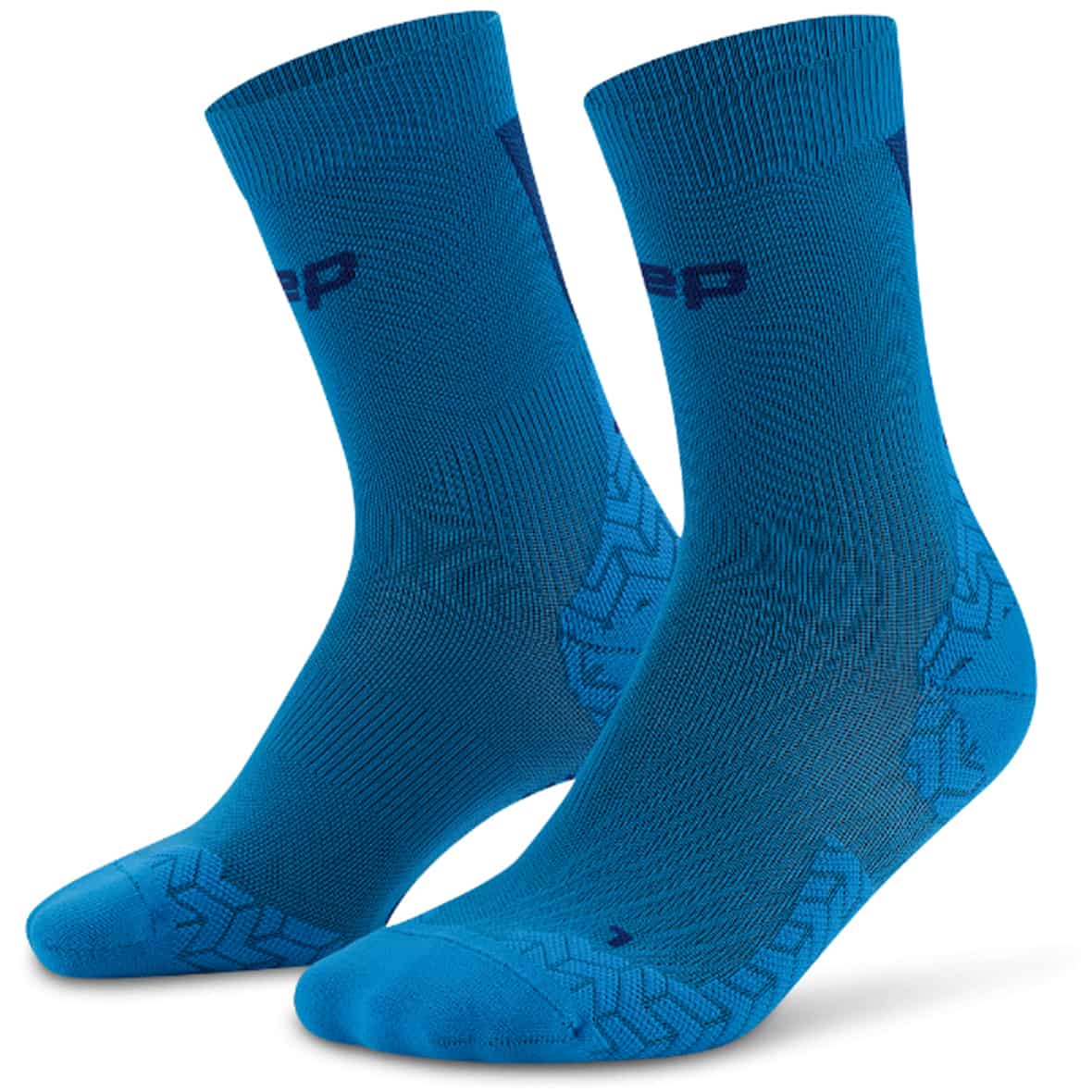 Ultralight Mid Cut 4.0 Damen Laufsocken Blau_935 | II