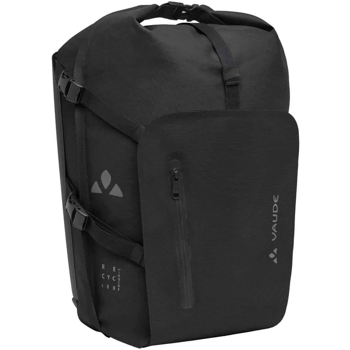 Vaude Free Cargo Fahrradtasche (Schwarz one size Größe) Fahrradtaschen