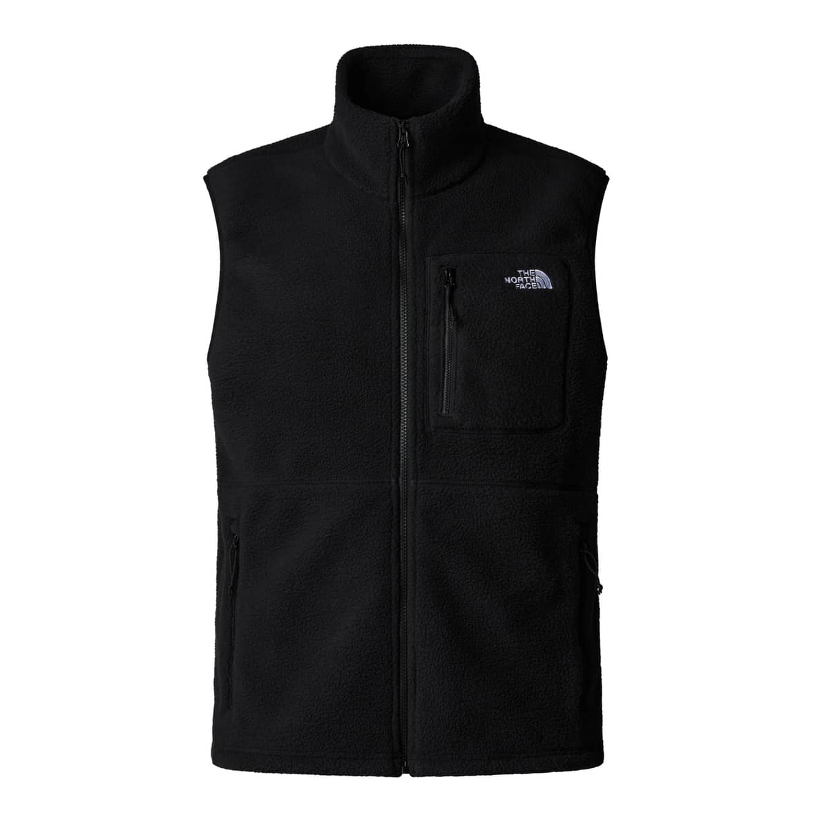 Yumiori Herren Fleeceweste Schwarz_JK3 | XL