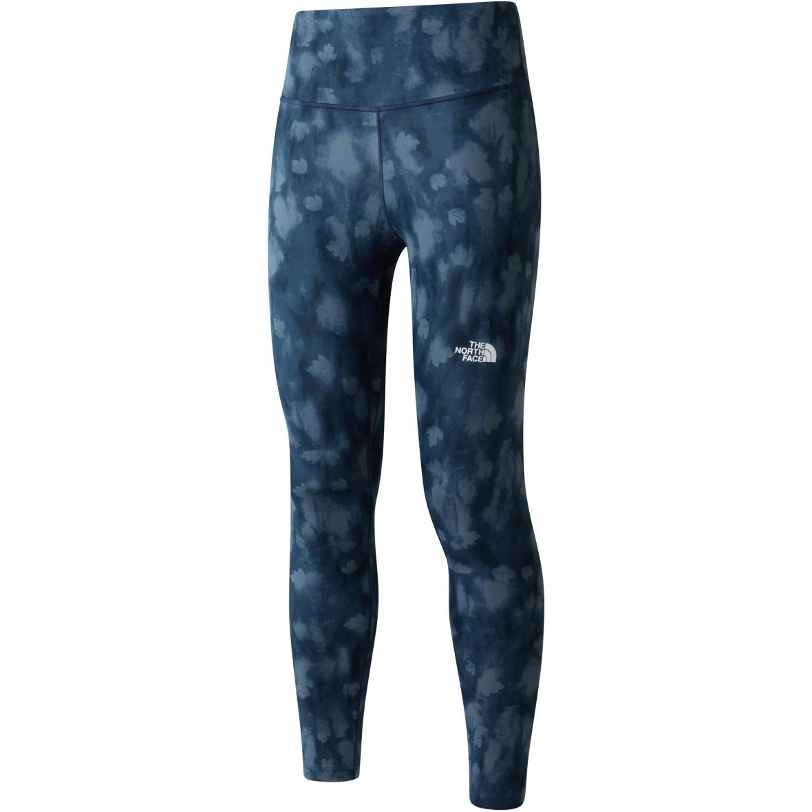 Flex Graphic Damen Leggings Dunkelblau_JZ9__SUMMIT NAVY | S