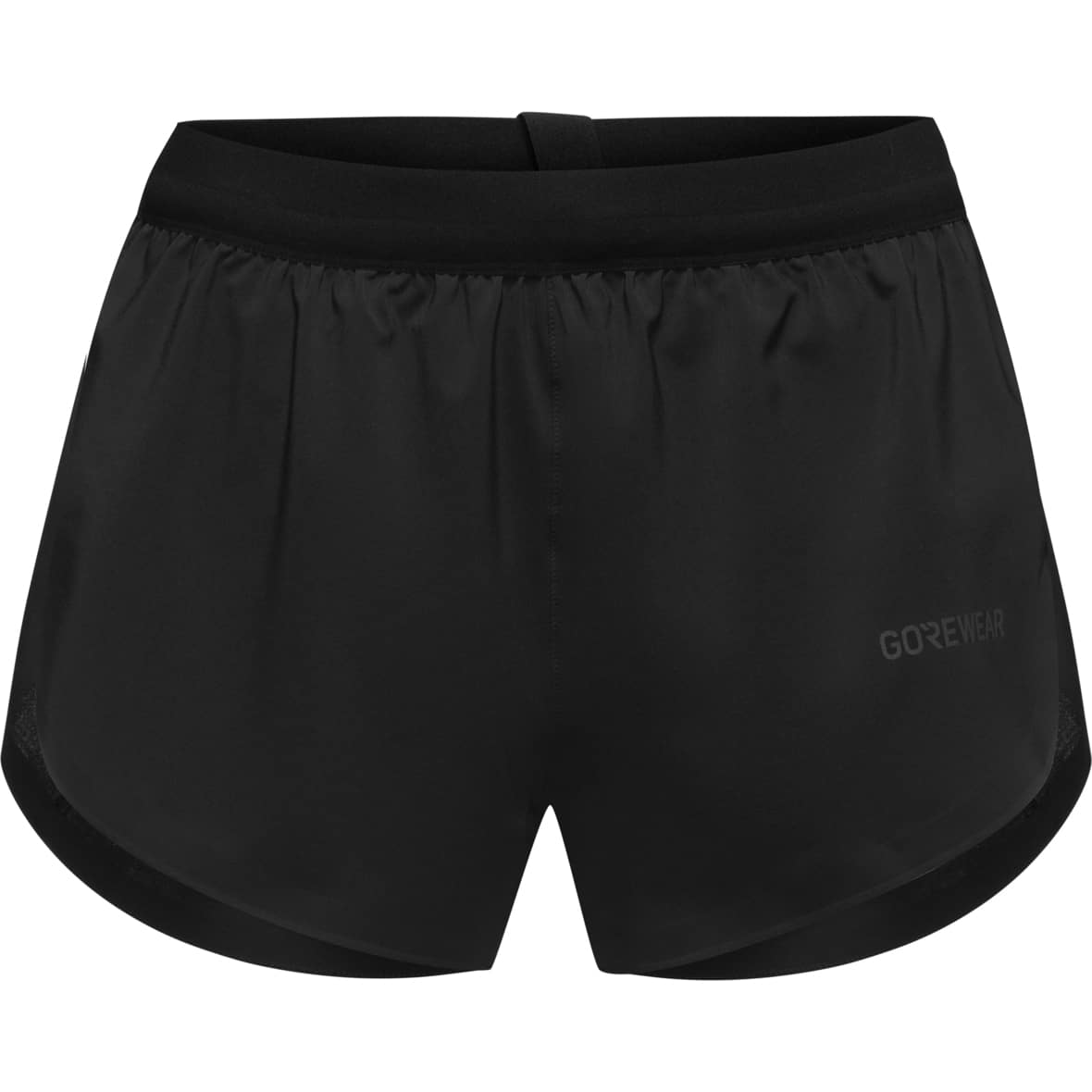 Contest Split Damen Laufshorts Schwarz_9900 | L