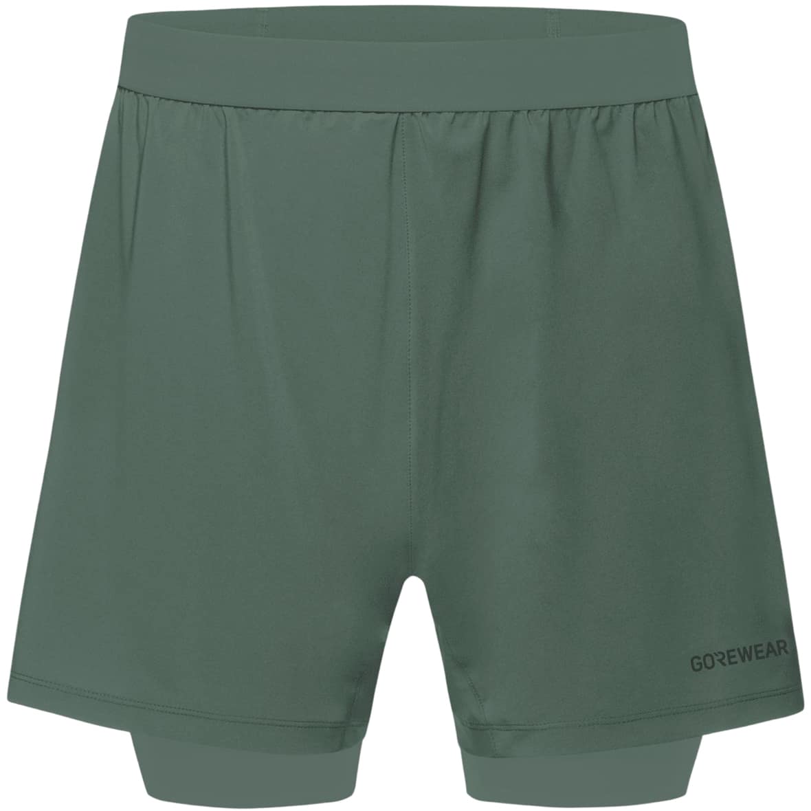 Concurve 5” 2in1 Herren Laufshorts Grün_DH00 | L