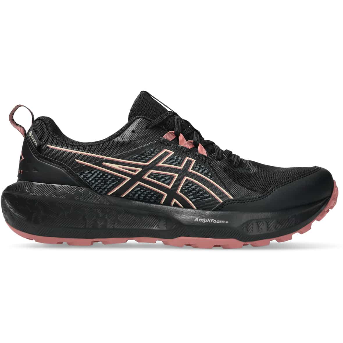 Gel Sonoma 8 GORE-TEX Damen Trailrunningschuhe Schwarz_004__BLACK/APRICOT CRUSH | 7
