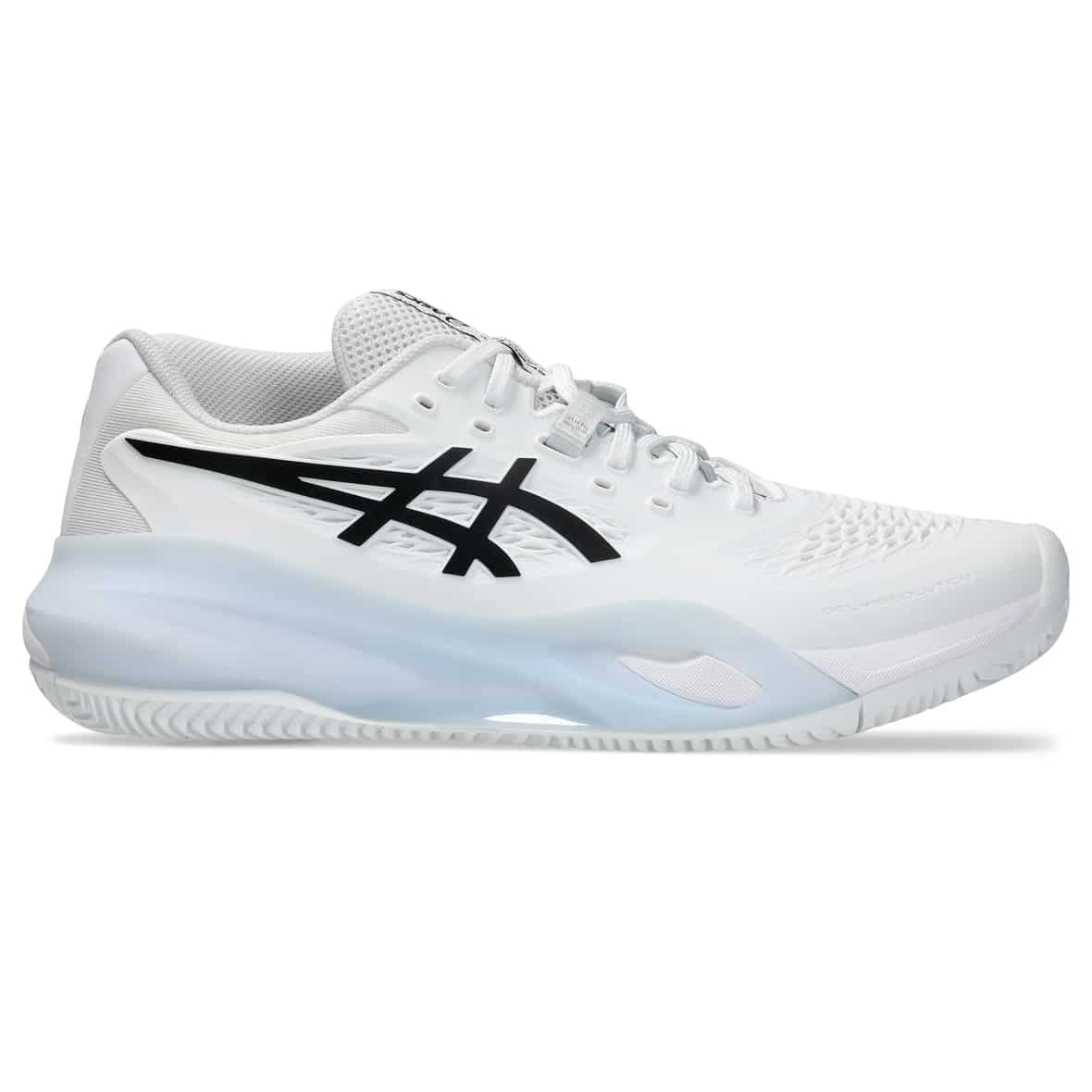 Gel Resolution X Clay Herren Tennisschuhe Weiß_100__WHITE/BLACK | 12