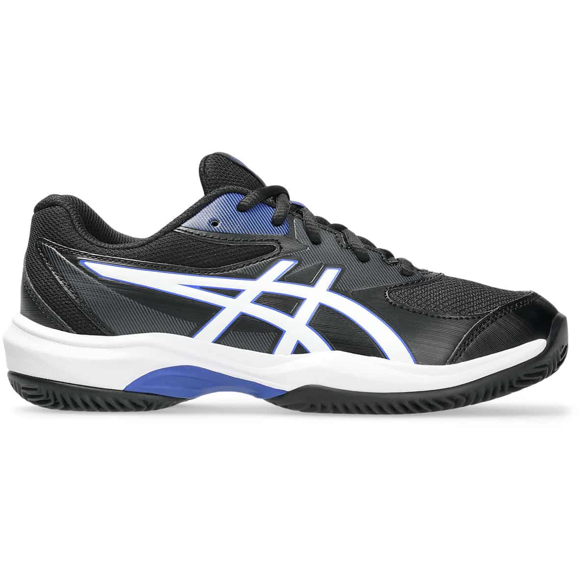 Gel Game 10 GS CLAY Kinder Tennisschuhe Schwarz_001__BLACK/WHITE | 1,5