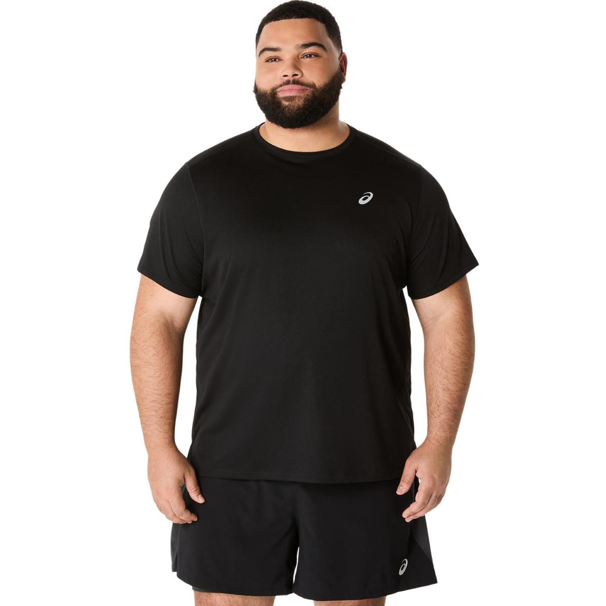 Core Herren Laufshirt Schwarz_001__PERFORMANCE BLACK | L