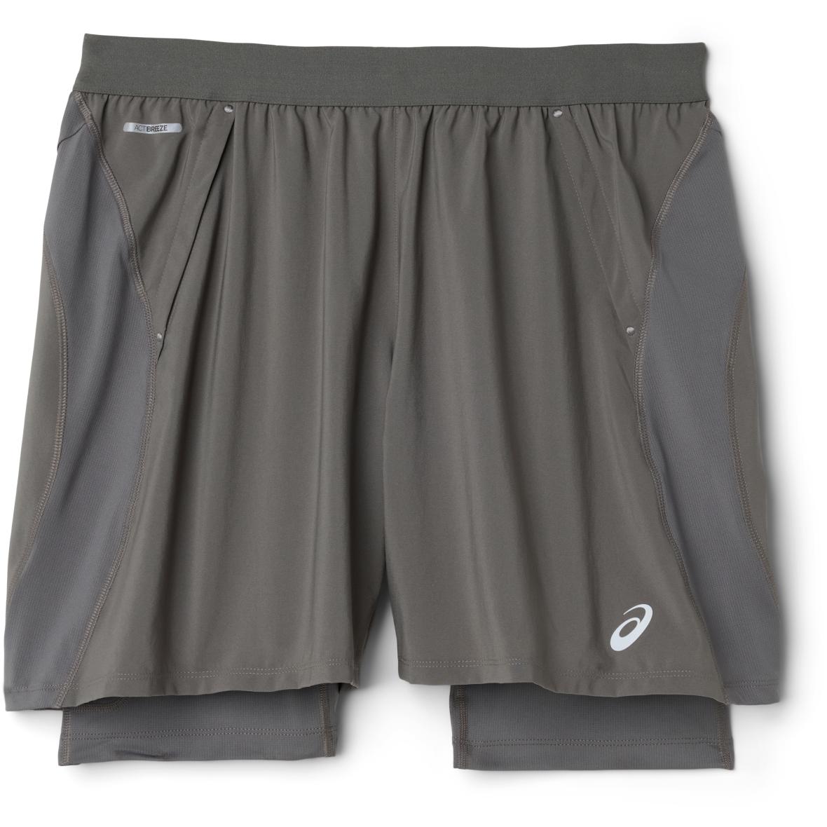 Road 2N1 7in Herren Laufshorts Grau_020__TRUFFLE GREY | S