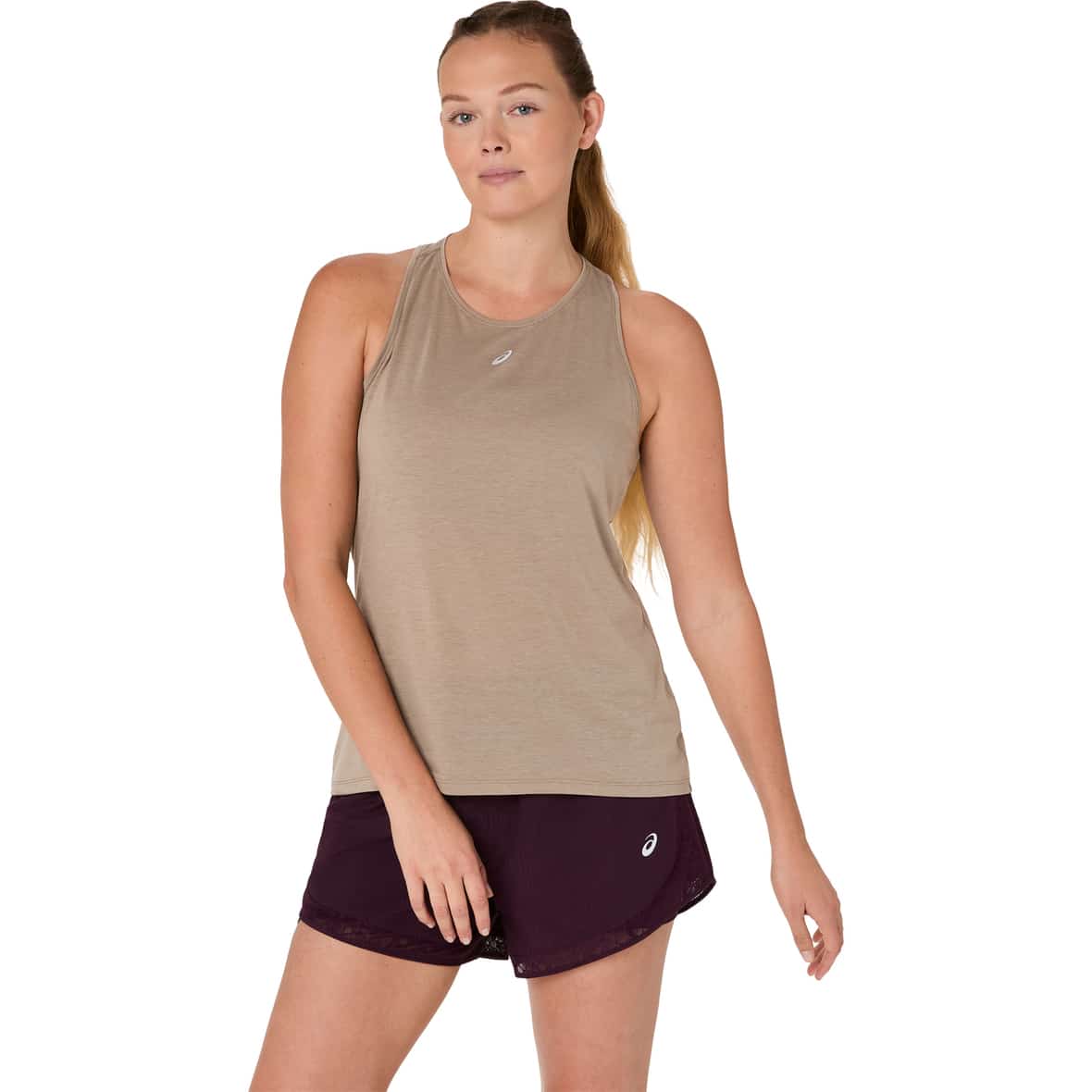 Nagino Run Adjustable Tank Damen Laufshirt Beige_201__GREIGE | XS
