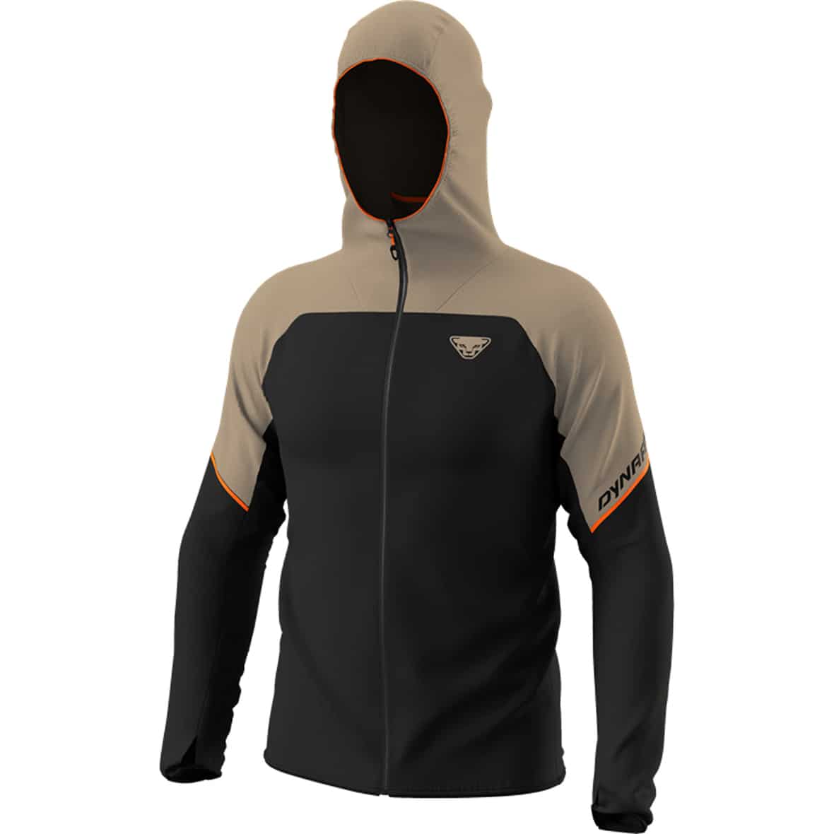 Alpine Wind Herren Laufjacke Hellbraun_5491 | L