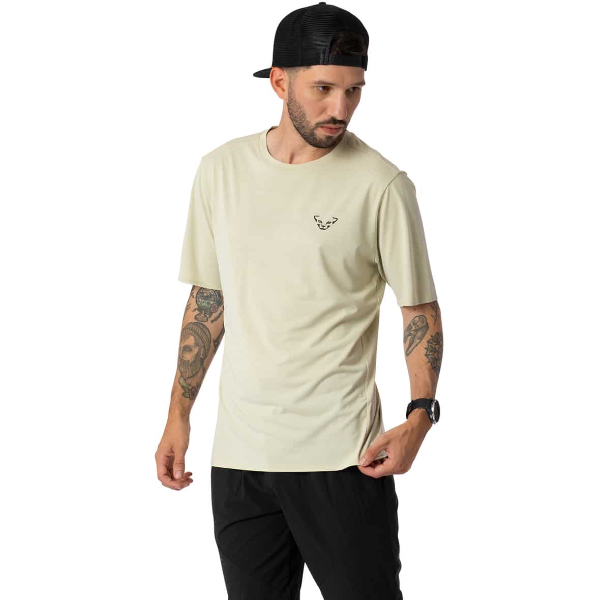Trail  Herren Laufshirt Beige_7961 | L