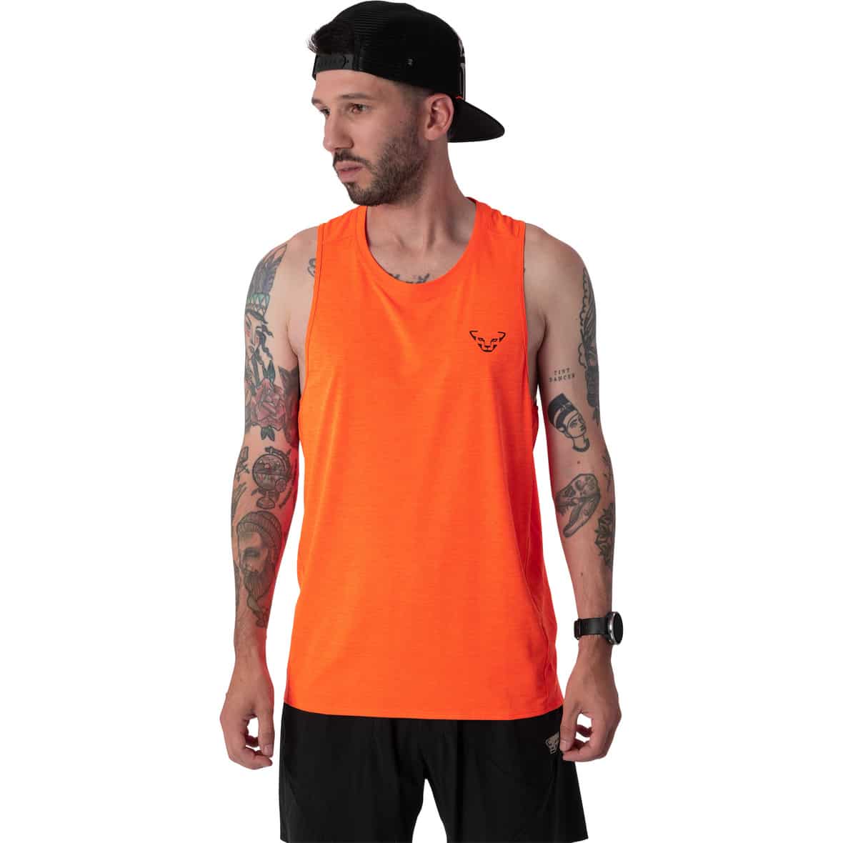 Trail  Herren Laufshirt Orange_4221 | L