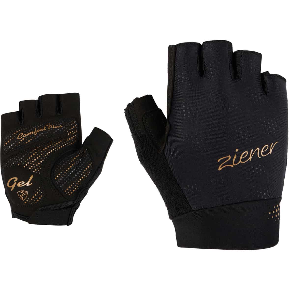 Crissi-Z Bike Damen Fingerhandschuhe Schwarz_12495 | 6