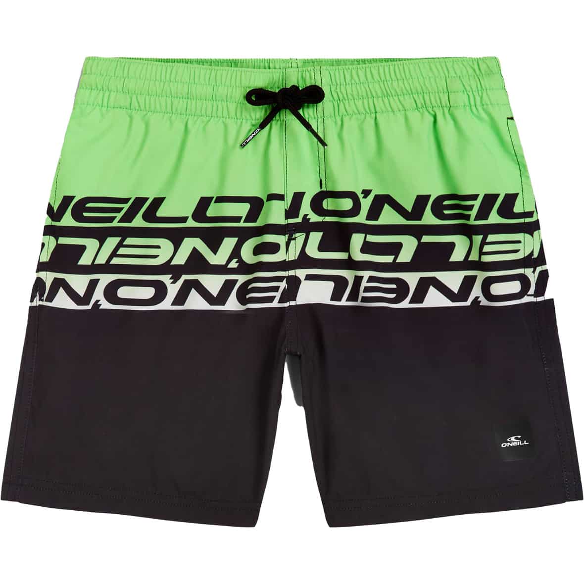 Cali Stripe 14  Kinder Badehose Grün_36085 | 152