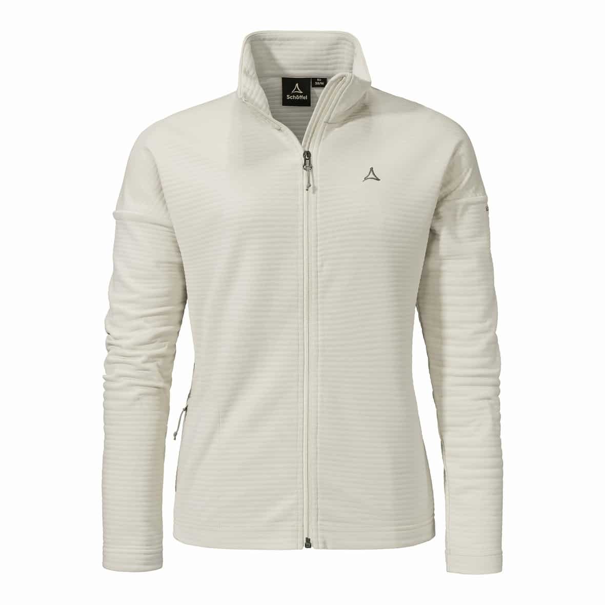 CIRC Fleece Style Smue Damen Fleecejacke Weiß_9040 | 42