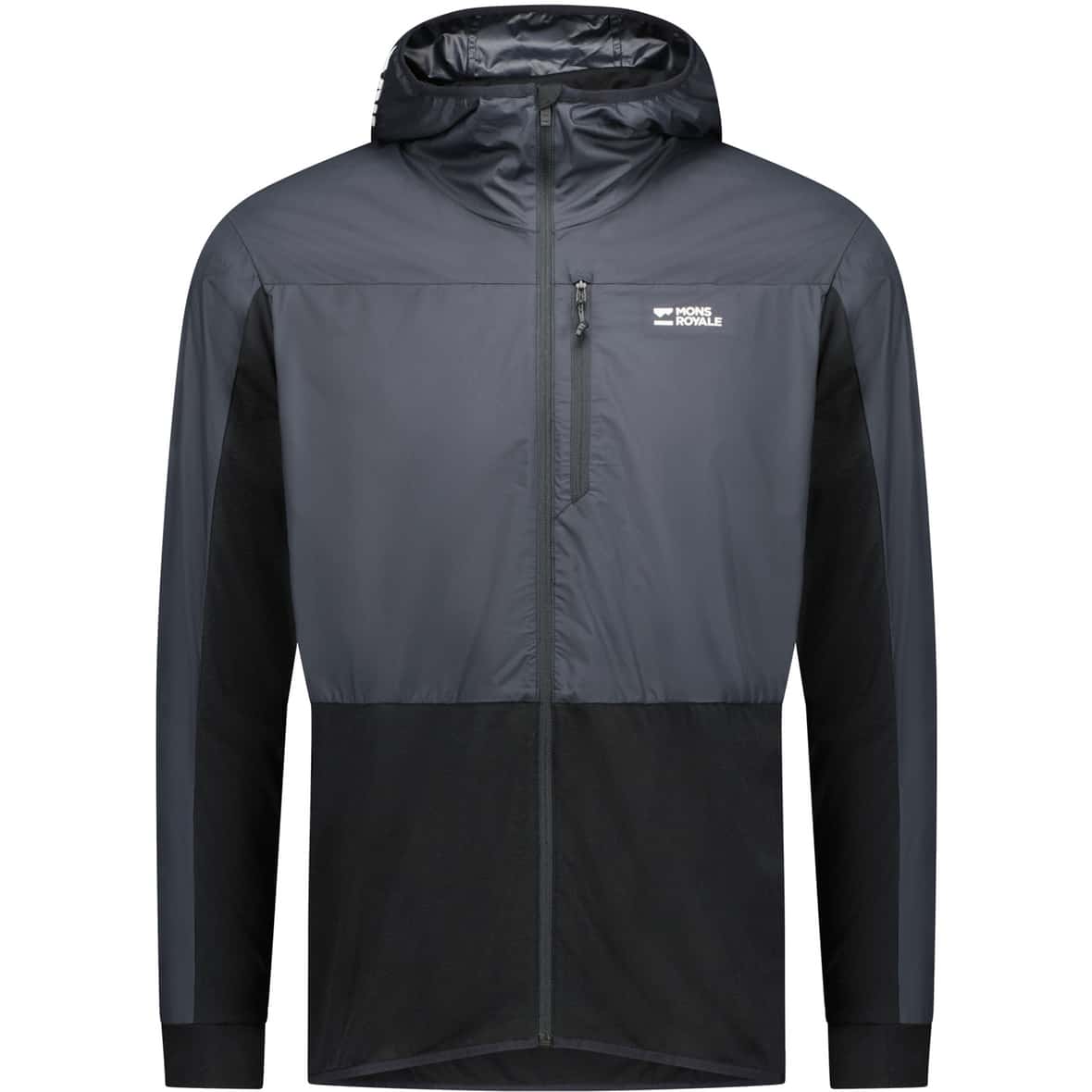 Diversion Merino  Herren Windbreaker Schwarz_001 | L