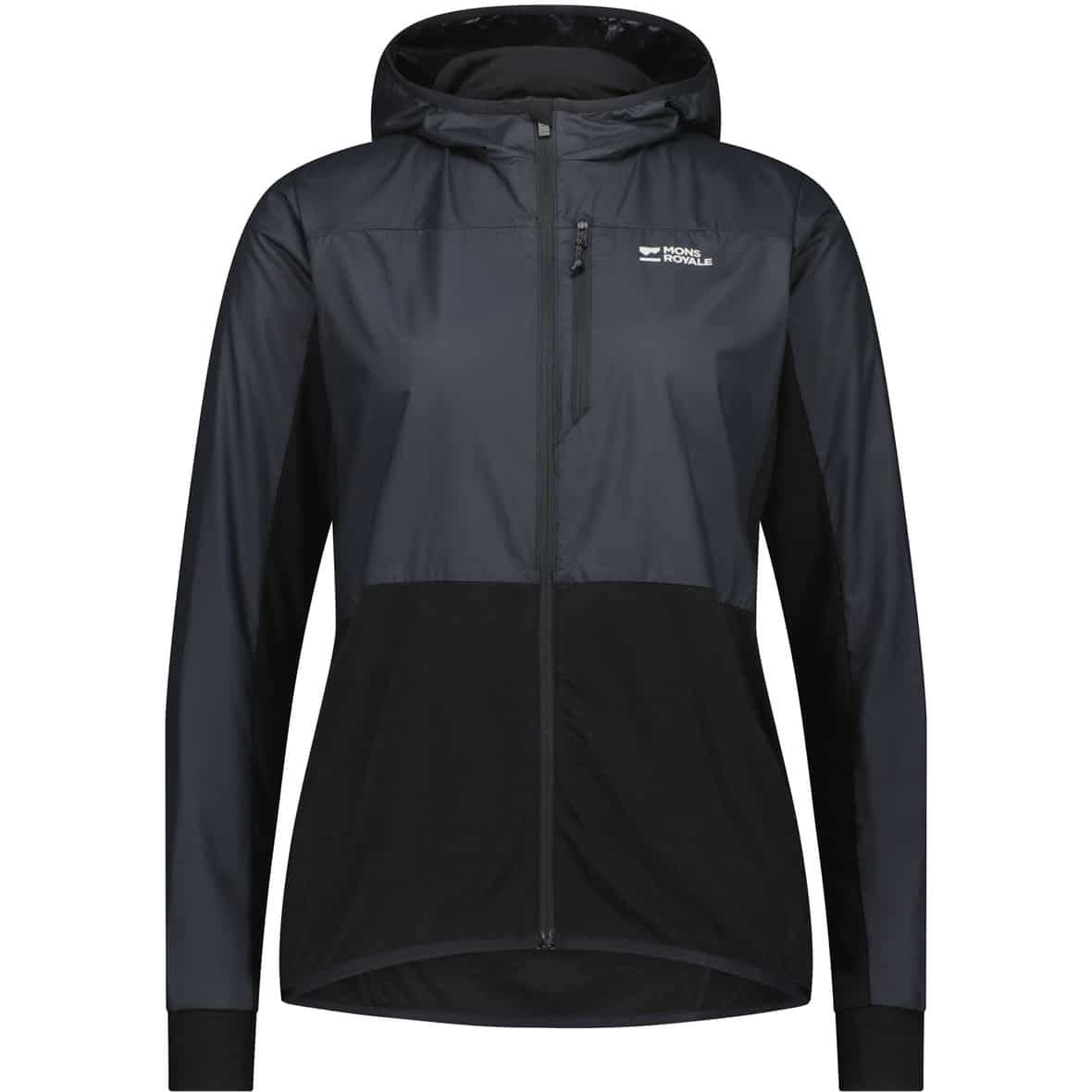 Diversion Merino Damen Windbreaker Schwarz_001 | L
